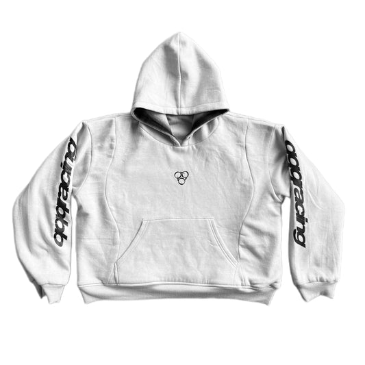 Sudadera con capucha reversible PRFRMNCE® en blanco