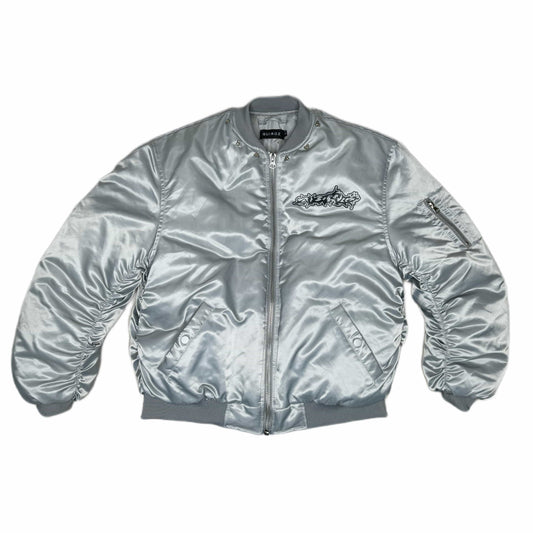 2044® Bomber Jacket in Silver