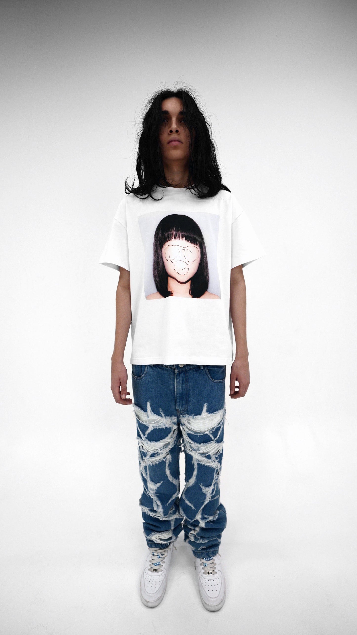 Season 1® "Faceless" Tee in White