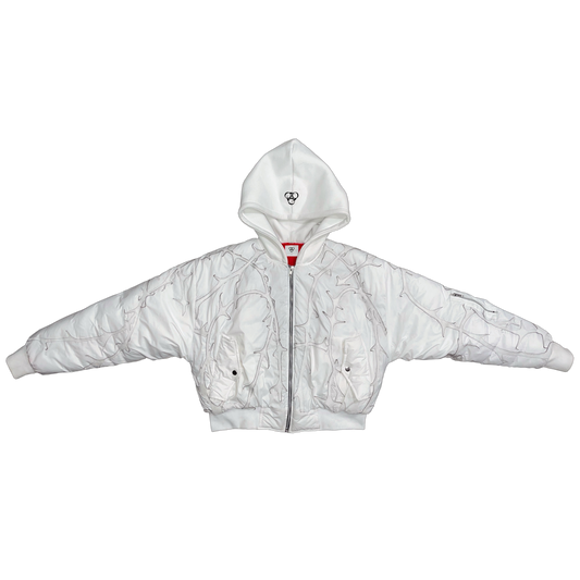 Season 1® "Thorn" Leather Jacket in White