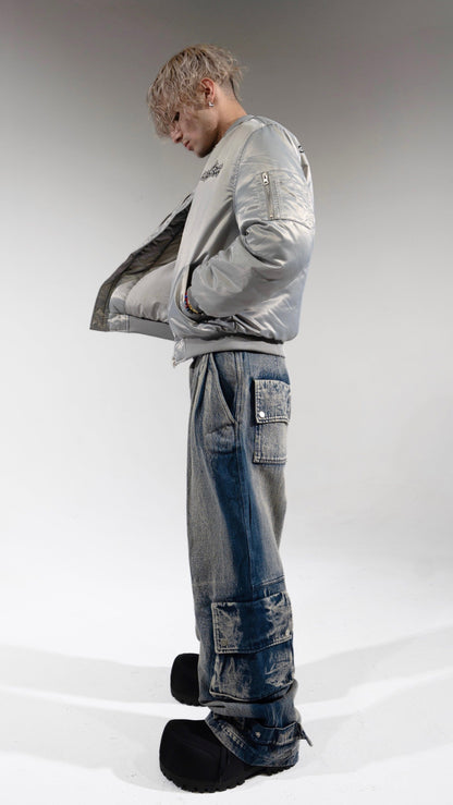 2044® Baggy Denim Washed Blue