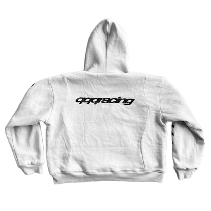 Sudadera con capucha reversible PRFRMNCE® en blanco