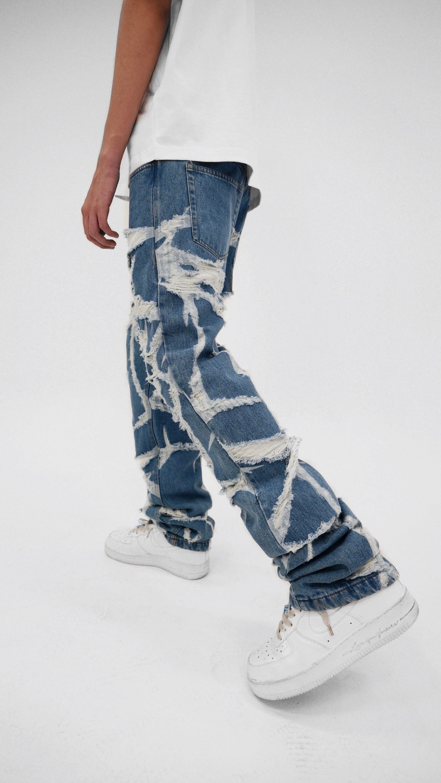 Season 1® "Thorn" Denim Pants in Blue