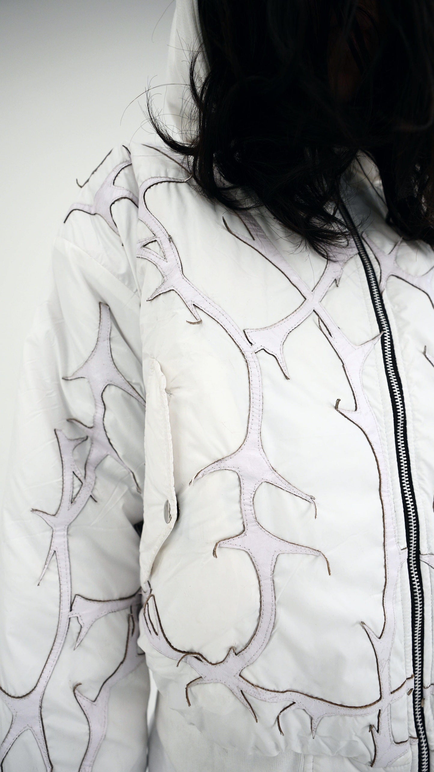 Season 1® "Thorn" Leather Jacket in White