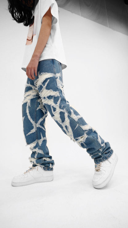 Season 1® "Thorn" Denim Pants in Blue