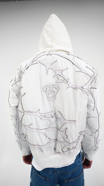 Season 1® "Thorn" Leather Jacket in White