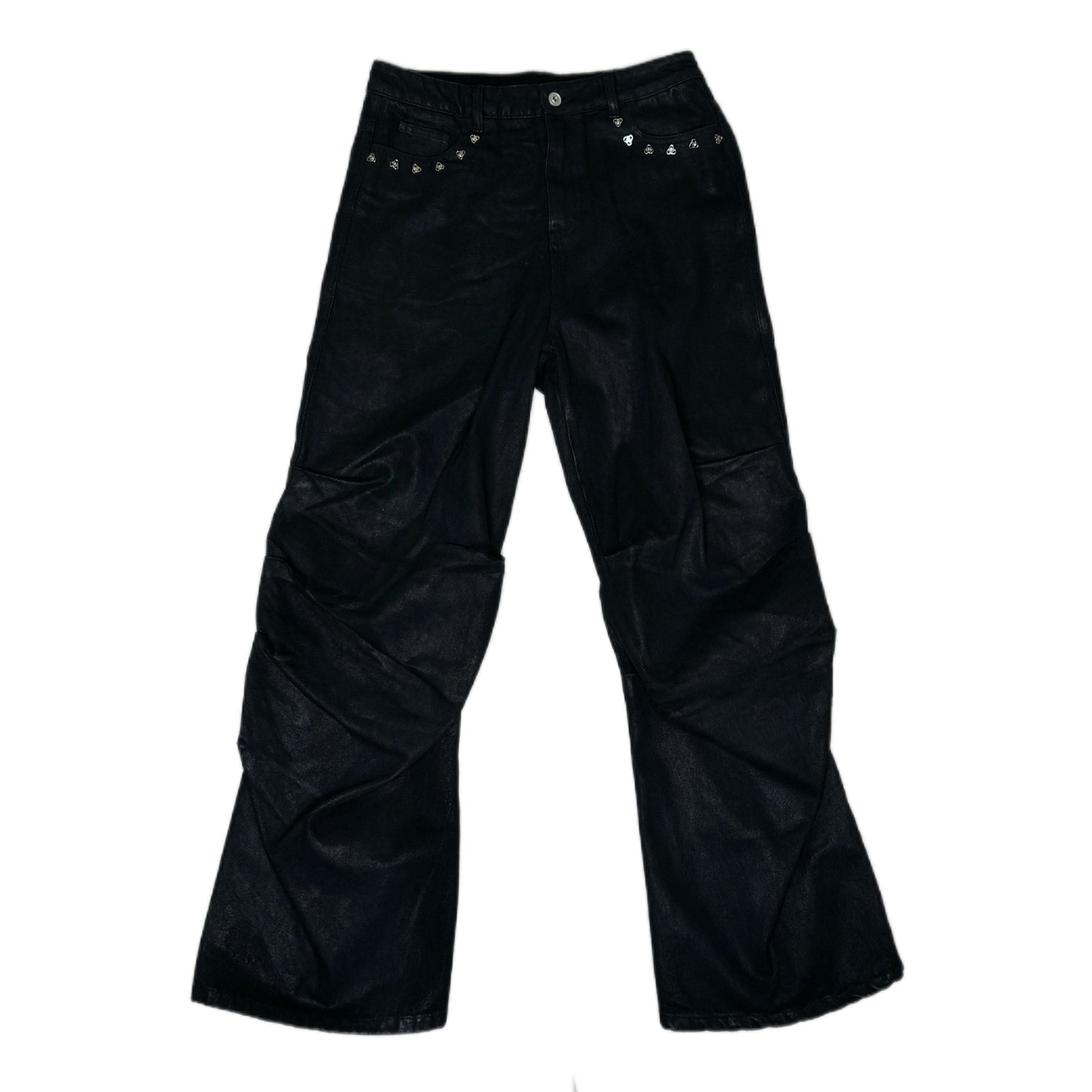 Qarpenter® Wax Denim in Schwarz