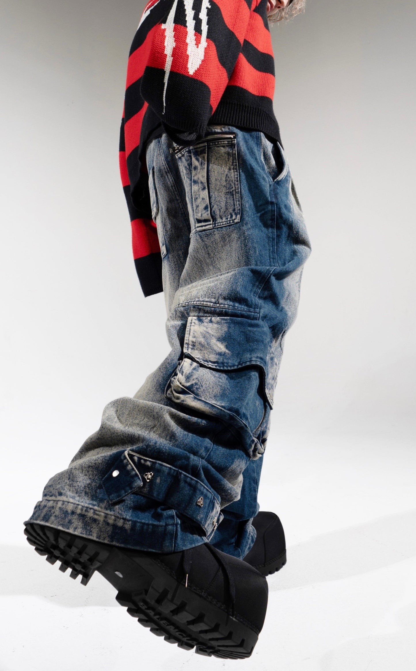 2044® Baggy Denim Washed Blue