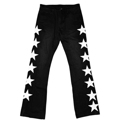 Season 1® "Star" Denim Pants in Black