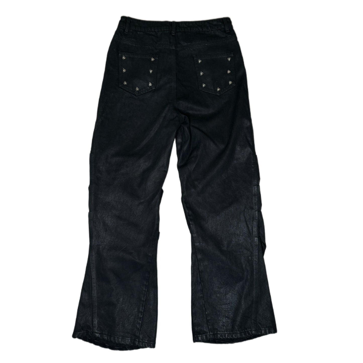 Qarpenter® Wax Denim in Schwarz