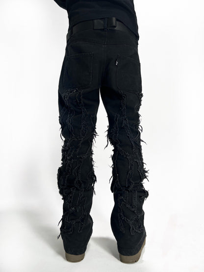 Vein® Denim Pants in Black