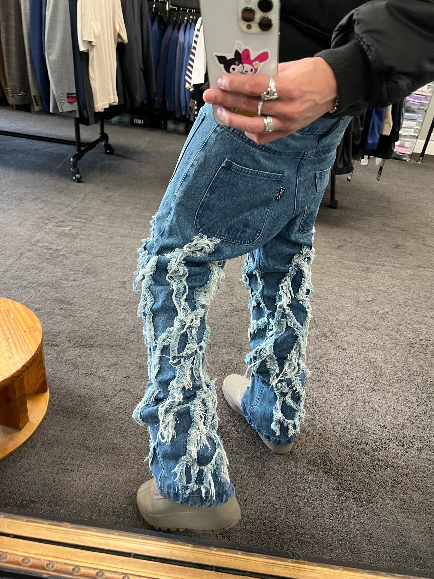 Vein® Denim Pants in Blue