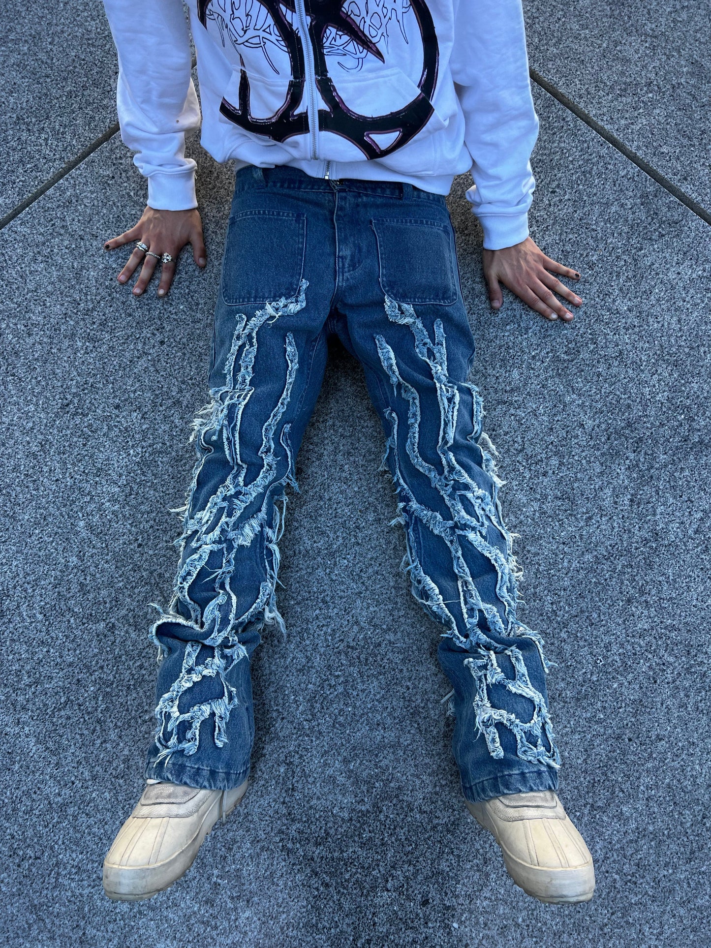 Vein® Denim Pants in Blue