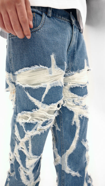 Season 1® "Thorn" Denim Pants in Blue