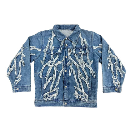 Vein® Jeansjacke in Blau