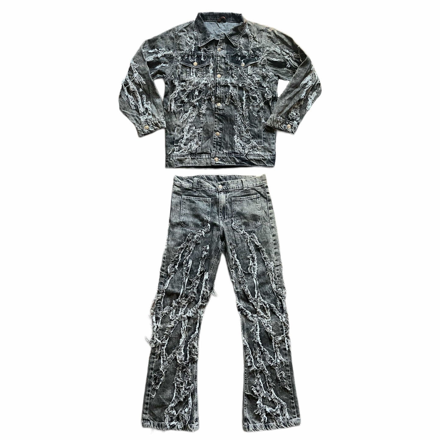 Vein® Denim Set in Grey (Save $68)