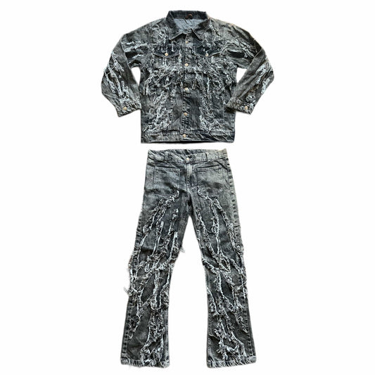 Vein® Denim Set in Grey (Save $68)