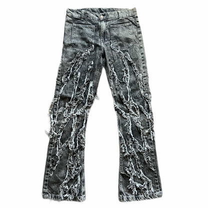 Vein® Denim Pants in Grey