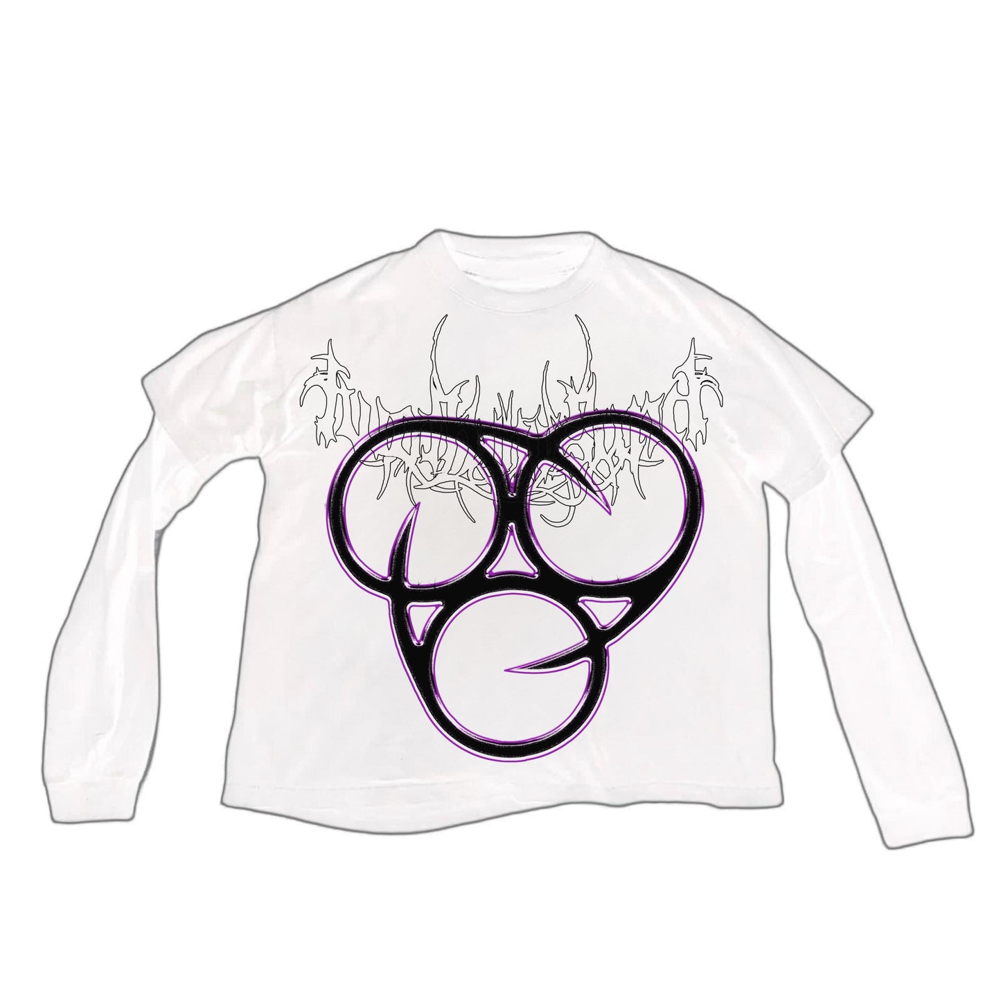 Vein® "6" Longsleeve in White